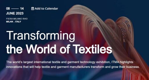 Формується делегація на міжнародна виставка інновацій у світі текстилю та одягу ІТМА-2023. Пільгова реєстрація у складі делегації та знижки до 7 травня.
