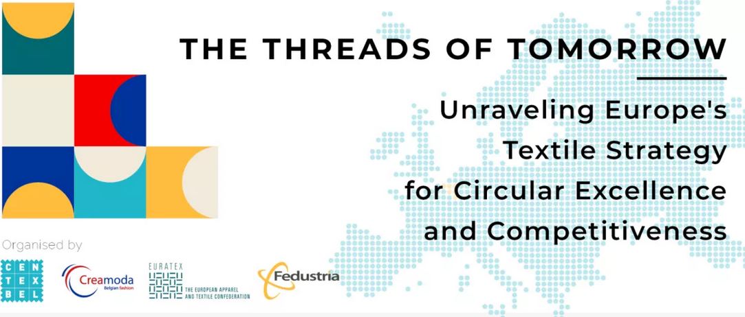 Centexbel, Creamoda, EURATEX і Fedustria організують подію, присвячену стратегії ЄС щодо екологічно чистого та кругового текстилю
